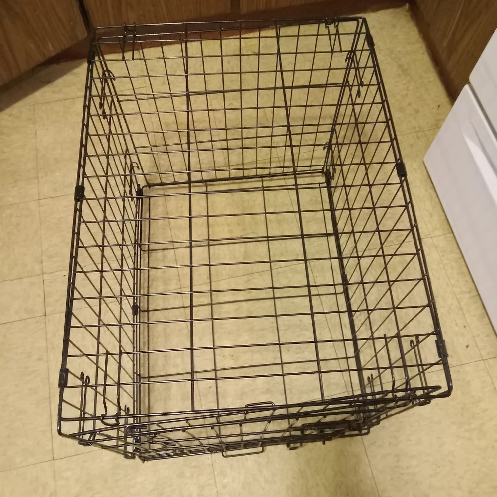 1 medium 1 large kennel